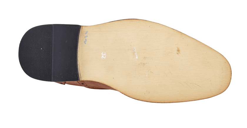 GOOR  Capped Lace Oxford Brogue Shoe | Black | Mid Brown | Oxblood | Grey - Schoolwear Centres | School Uniform Centres