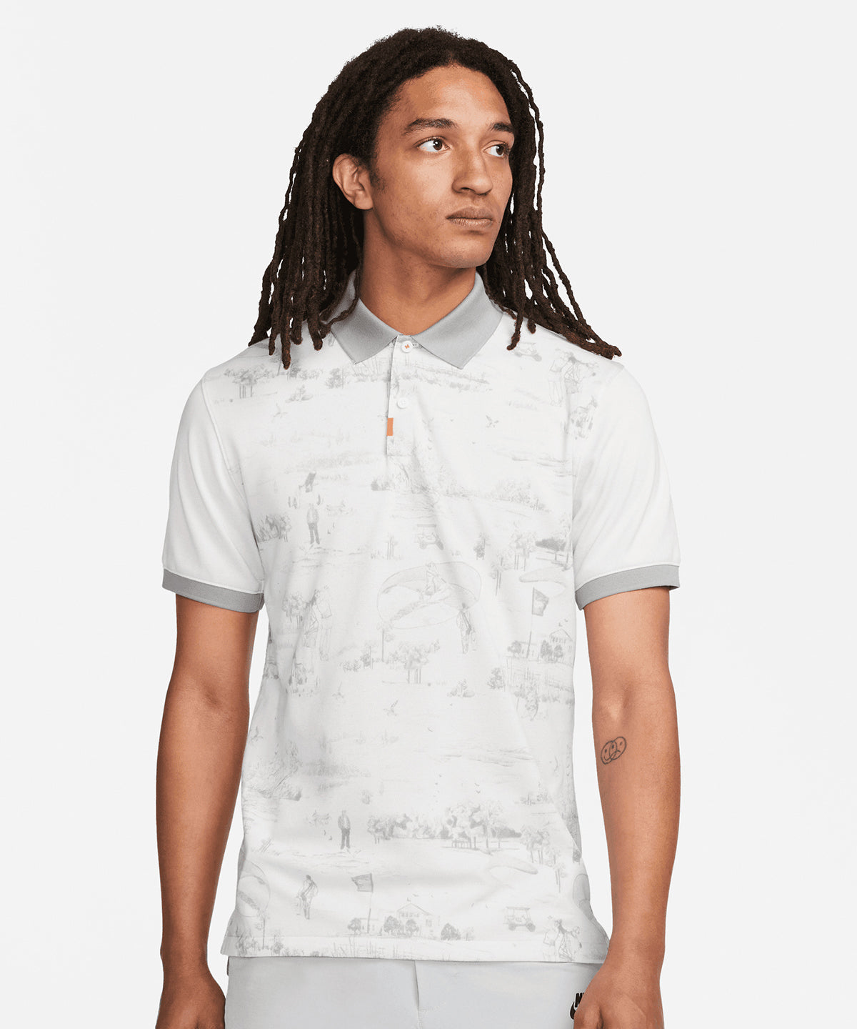 Nike Dri-FIT slim print polo