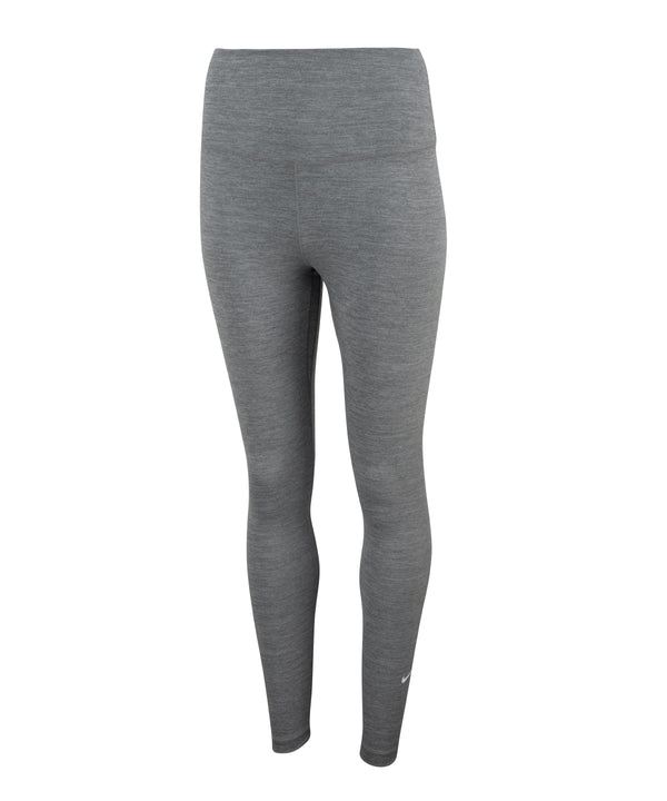 Iron Grey/Heather/White Women's Nike One Dri-FIT high-rise