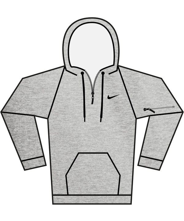 Nike men’s 1/4 zip fitness hoodie