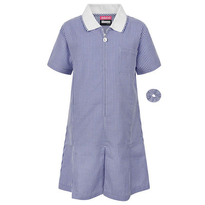 Gingham Summer Dress & Gingham Sun Hat - Schoolwear Centres | School Uniform Centres