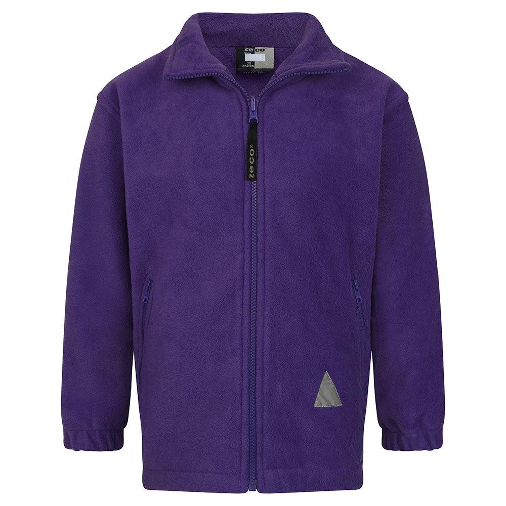 Polar (Winter) Fleece Jackets | Black | Navy | Brown | Red | Purple | Royal | Bottle | Maroon - Schoolwear Centres | School Uniform Centres