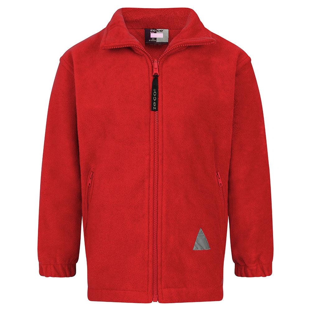 Polar (Winter) Fleece Jackets | Black | Navy | Brown | Red | Purple | Royal | Bottle | Maroon - Schoolwear Centres | School Uniform Centres