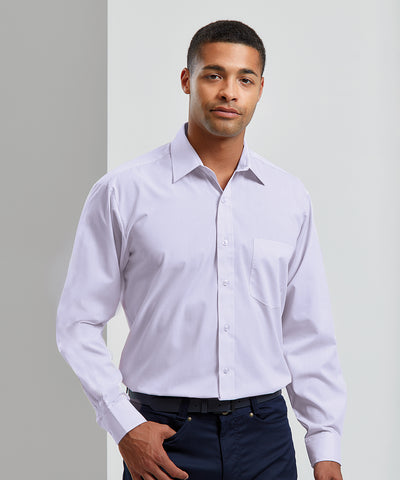 Long sleeve poplin shirt