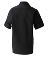 Premier Roll Sleeve Poplin Shirt | Black Shirt Premier style-pr206 Schoolwear Centres