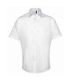 Premier Supreme Short Sleeve Poplin Shirt | White Shirt Premier style-pr209 Schoolwear Centres