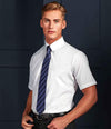 Premier Supreme Short Sleeve Poplin Shirt | White Shirt Premier style-pr209 Schoolwear Centres