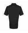 Premier Short Sleeve Pilot Shirt | Black Shirt Premier style-pr212 Schoolwear Centres