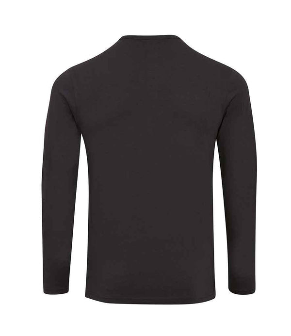 Premier Long John Roll Sleeve T-Shirt | Black T-Shirt Premier style-pr218 Schoolwear Centres