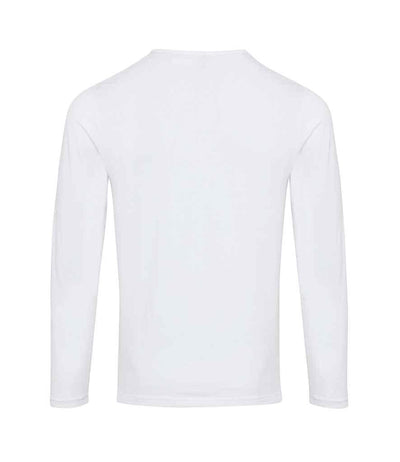 Premier Long John Roll Sleeve T-Shirt | White T-Shirt Premier style-pr218 Schoolwear Centres