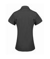 Premier Ladies Supreme Short Sleeve Poplin Shirt | Black Shirt Premier style-pr309 Schoolwear Centres