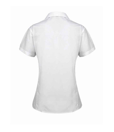 Premier Ladies Supreme Short Sleeve Poplin Shirt | White Shirt Premier style-pr309 Schoolwear Centres