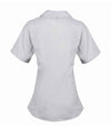 Premier Ladies Signature Short Sleeve Oxford Shirt | Silver Shirt Premier style-pr336 Schoolwear Centres