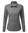 Premier Ladies Long Sleeve Chambray Shirt | Grey Shirt Premier style-pr345 Schoolwear Centres