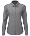 Women’s Chambray shirt, organic and Fairtrade certified