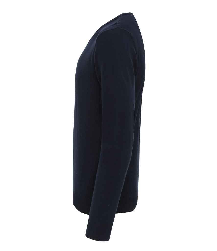 Premier Essential Acrylic V Neck Sweater | Navy Jumper Premier style-pr400 Schoolwear Centres