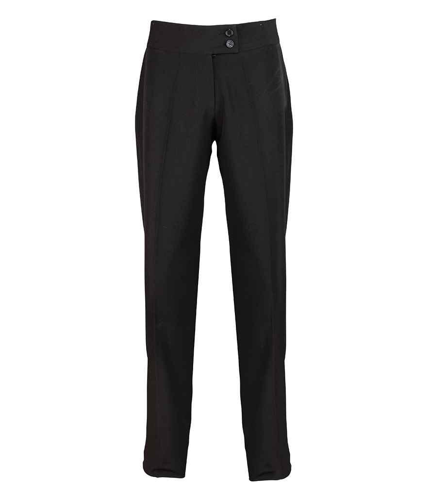 Premier Ladies Iris Straight Leg Trousers | Black Trousers Premier style-pr536 Schoolwear Centres