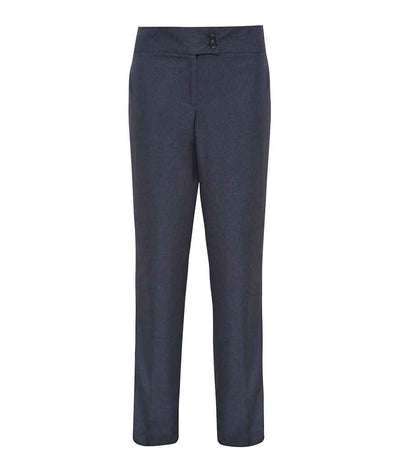 Premier Ladies Iris Straight Leg Trousers | Heather Black Trousers Premier style-pr536 Schoolwear Centres