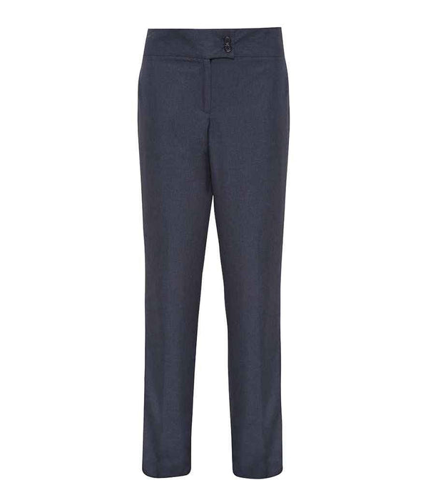 Premier Ladies Iris Straight Leg Trousers | Heather Black Trousers Premier style-pr536 Schoolwear Centres