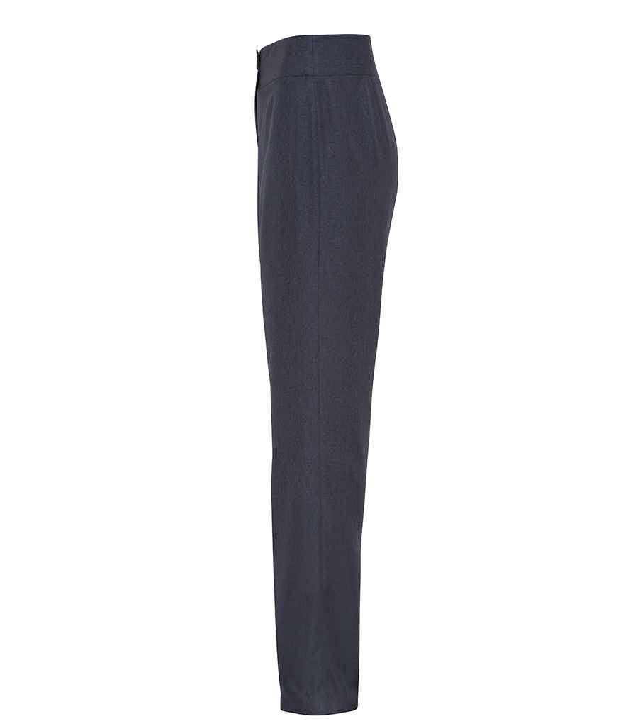 Premier Ladies Iris Straight Leg Trousers | Heather Black Trousers Premier style-pr536 Schoolwear Centres