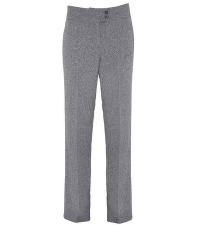 Premier Ladies Iris Straight Leg Trousers | Heather Grey Trousers Premier style-pr536 Schoolwear Centres