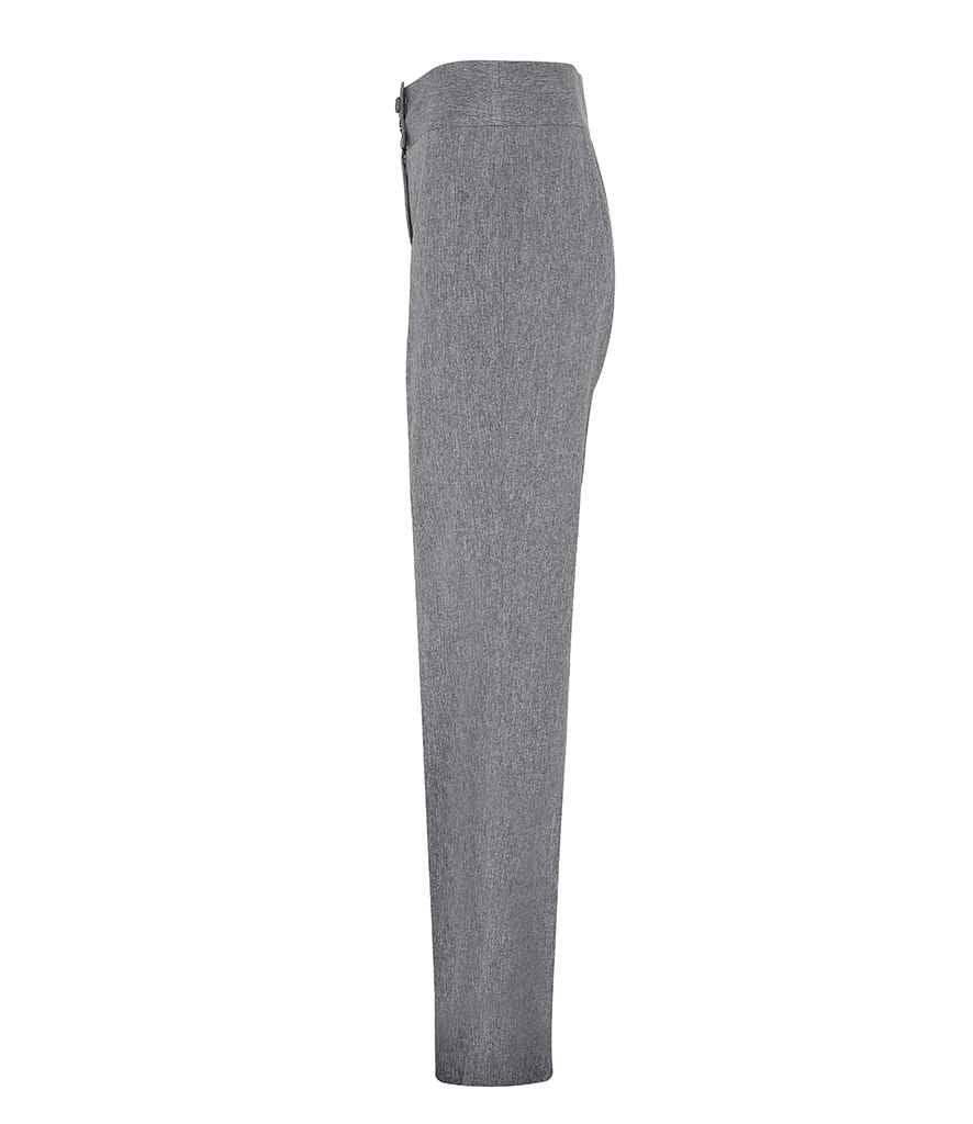 Premier Ladies Iris Straight Leg Trousers | Heather Grey Trousers Premier style-pr536 Schoolwear Centres