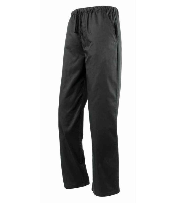Premier Essential Chef's Trousers | Black Trousers Premier style-pr553 Schoolwear Centres