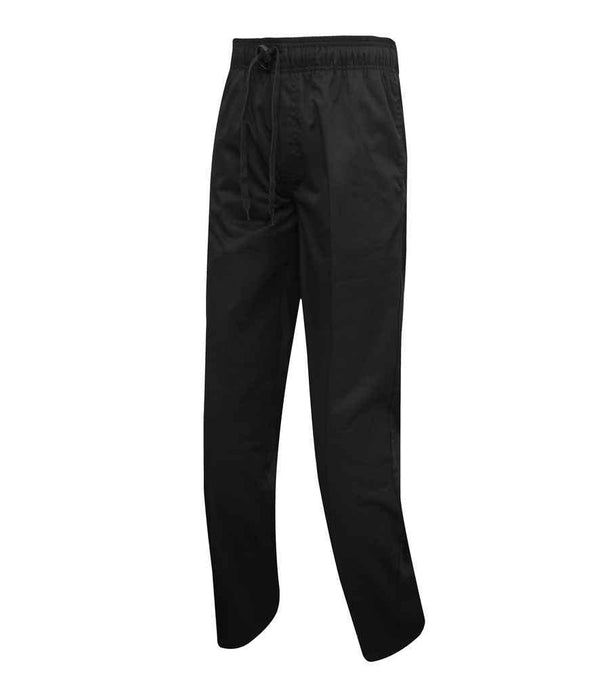 Premier Select Slim Leg Chef's Trousers | Black Trousers Premier style-pr554 Schoolwear Centres