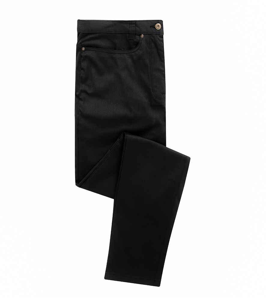 Premier Performance Chino Jeans | Black Trousers Premier style-pr560 Schoolwear Centres