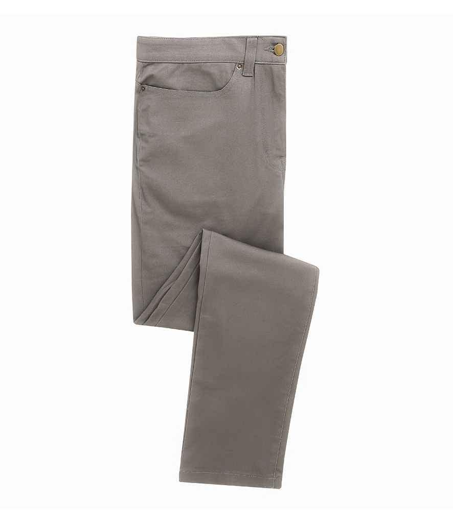 Premier Performance Chino Jeans | Steel Trousers Premier style-pr560 Schoolwear Centres