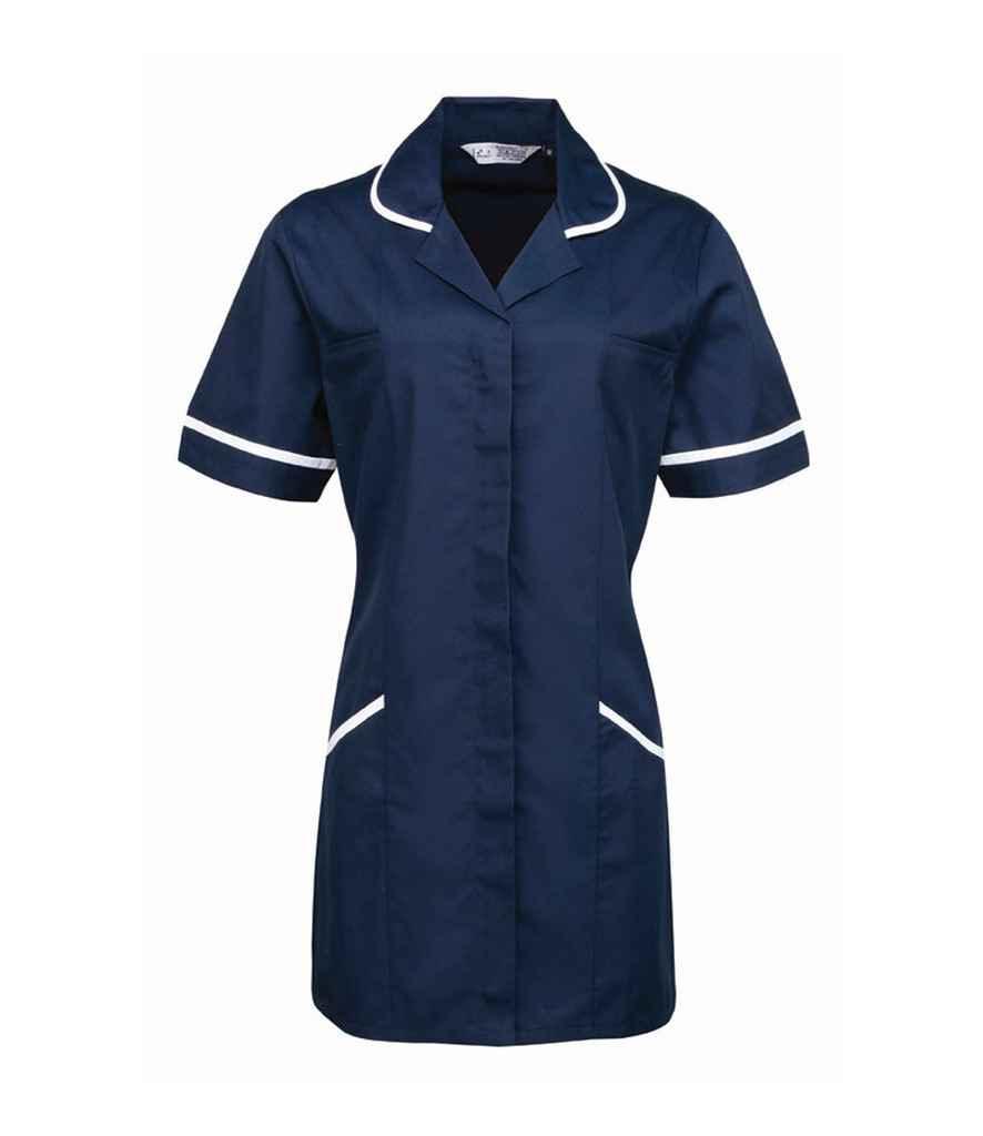 Premier Ladies Vitality Healthcare Tunic | Navy Tunic Premier style-pr604 Schoolwear Centres