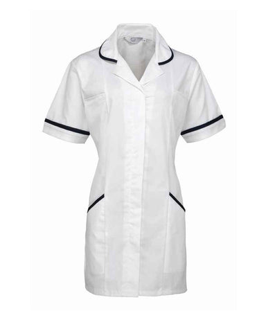 Premier Ladies Vitality Healthcare Tunic | White Tunic Premier style-pr604 Schoolwear Centres