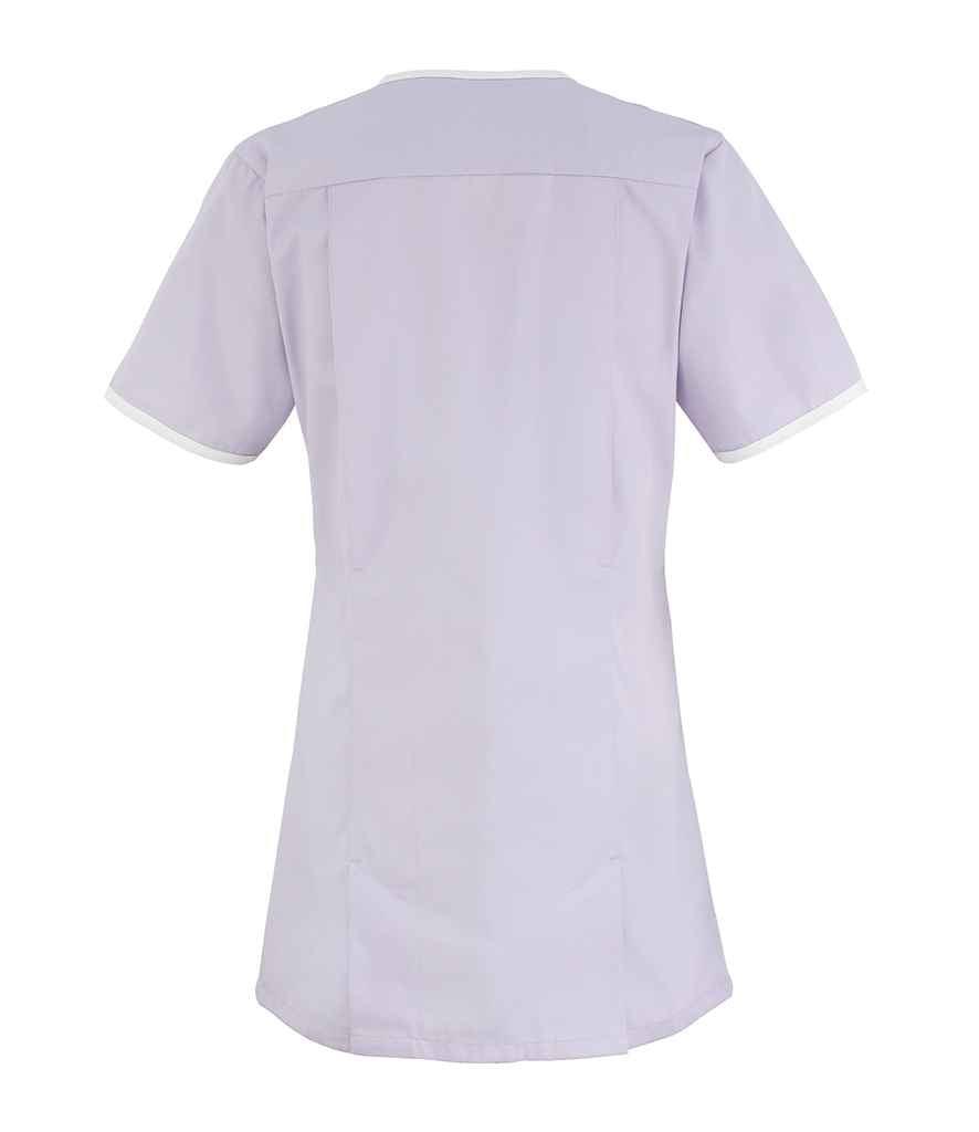 Premier Ladies Daisy Healthcare Tunic | Lilac/White Tunic Premier style-pr605 Schoolwear Centres