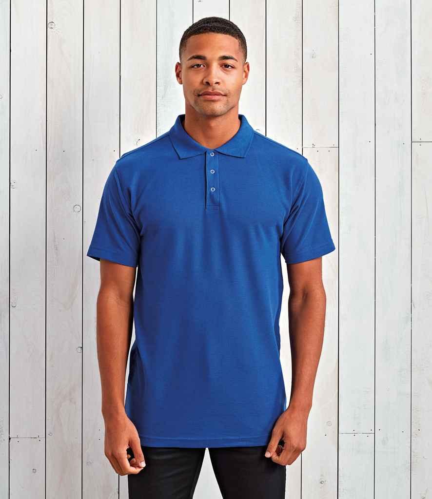 Premier Stud Piqué Polo Shirt | Royal Blue Polo Premier style-pr610 Schoolwear Centres