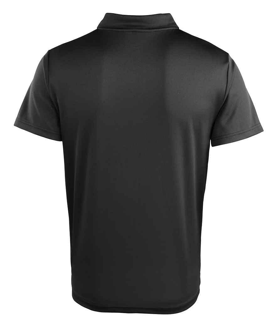 Premier Coolchecker® Stud Piqué Polo Shirt | Black Polo Premier style-pr612 Schoolwear Centres