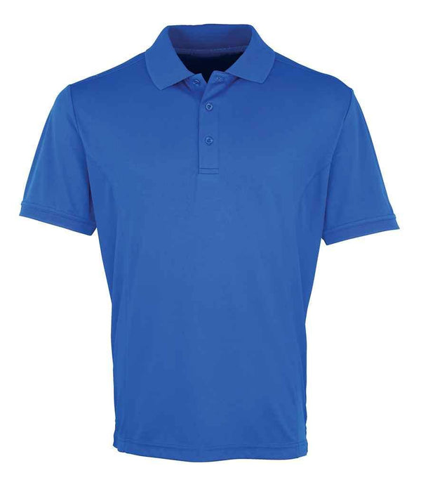 Premier Coolchecker® Piqué Polo Shirt | Royal Blue Polo Premier style-pr615 Schoolwear Centres