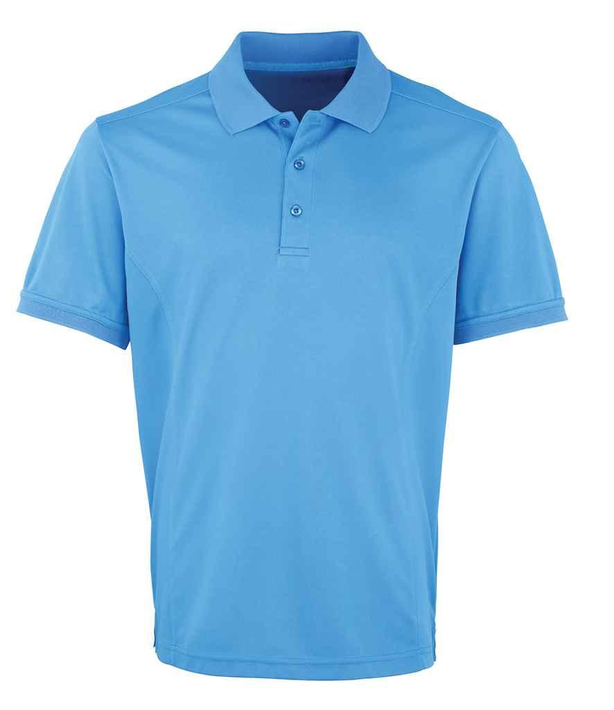 Premier Coolchecker® Piqué Polo Shirt | Sapphire Blue Polo Premier style-pr615 Schoolwear Centres