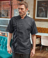 Chef's zip-close short sleeve jacket