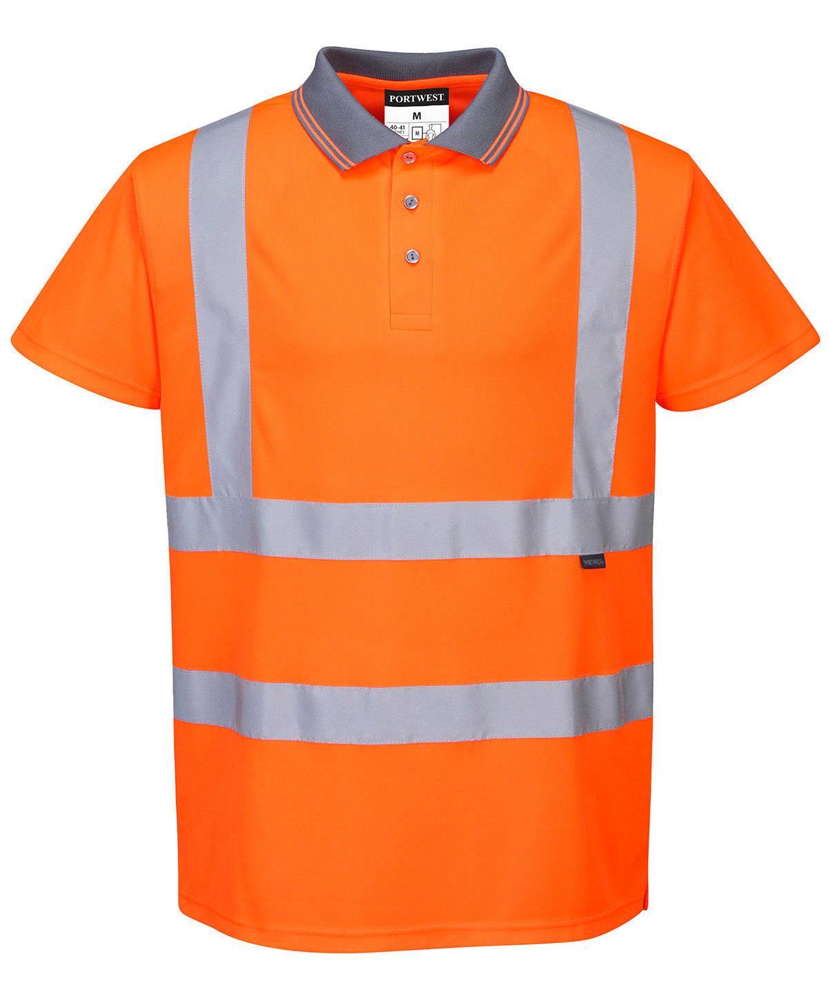 Hi-vis short sleeved polo (S477/RT22)