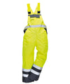 Orange/Navy - Contrast bib and brace unlined (S488) Coveralls Portwest Plus Sizes, Safetywear, Workwear Schoolwear Centres