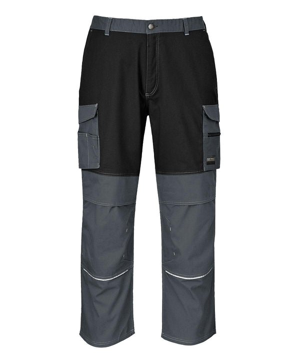Two-Tone Zoom Grey/Black - Granite trousers (KS13) regular fit Trousers Portwest New For 2021, New Styles, Plus Sizes, Trousers & Shorts, Workwear Schoolwear Centres