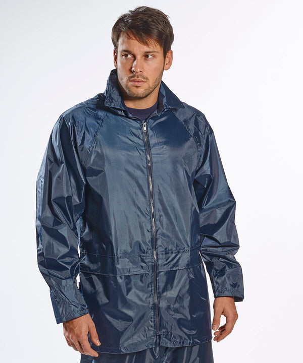 Yellow - Classic rain jacket (S440) Jackets Portwest Jackets & Coats, Workwear Schoolwear Centres