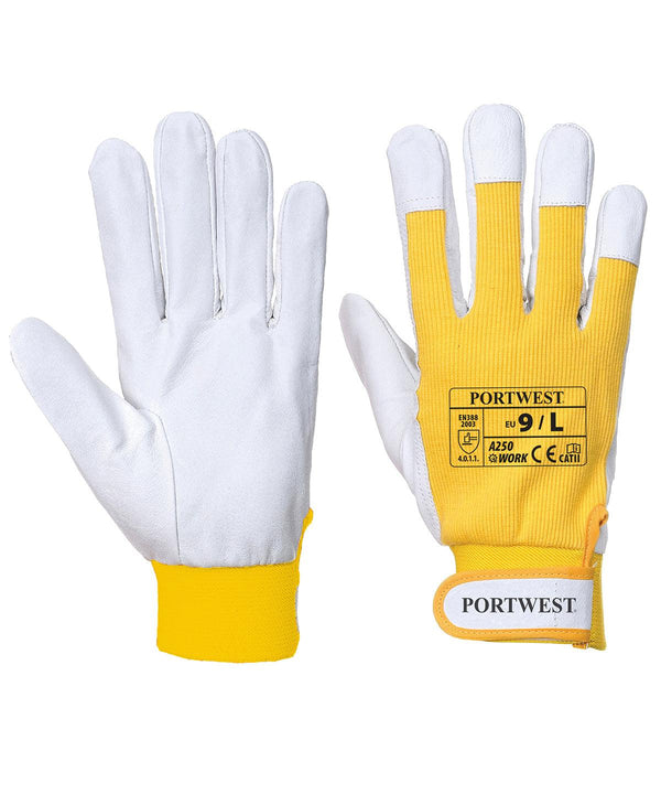 Black - Tergsus gloves (A250) Gloves Portwest Gifting & Accessories, PPE, Safetywear, Workwear Schoolwear Centres