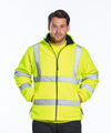 Hi-vis mesh-lined fleece (F300)