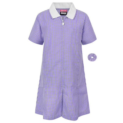 Gingham Summer Dress & Gingham Sun Hat - Schoolwear Centres | School Uniform Centres