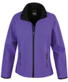 Women's Core printable softshell jacket