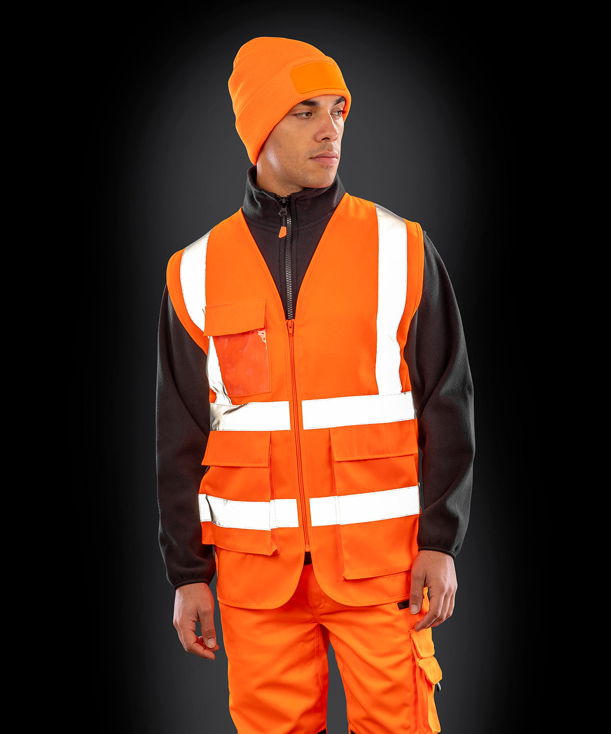 Heavy duty polycotton security vest