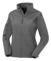Women's recycled 2-layer printable softshell jacket 
