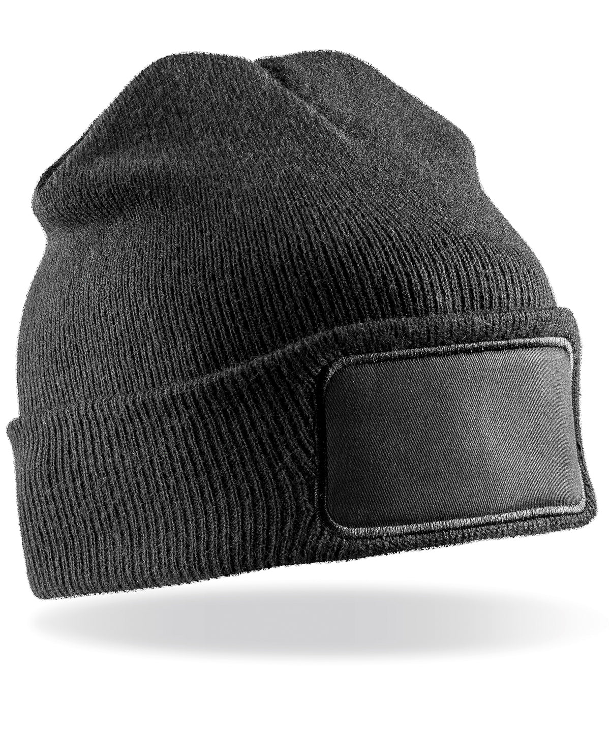 Recycled double knit printers beanie