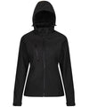 Women's venturer 3-layer hooded softshell jacket